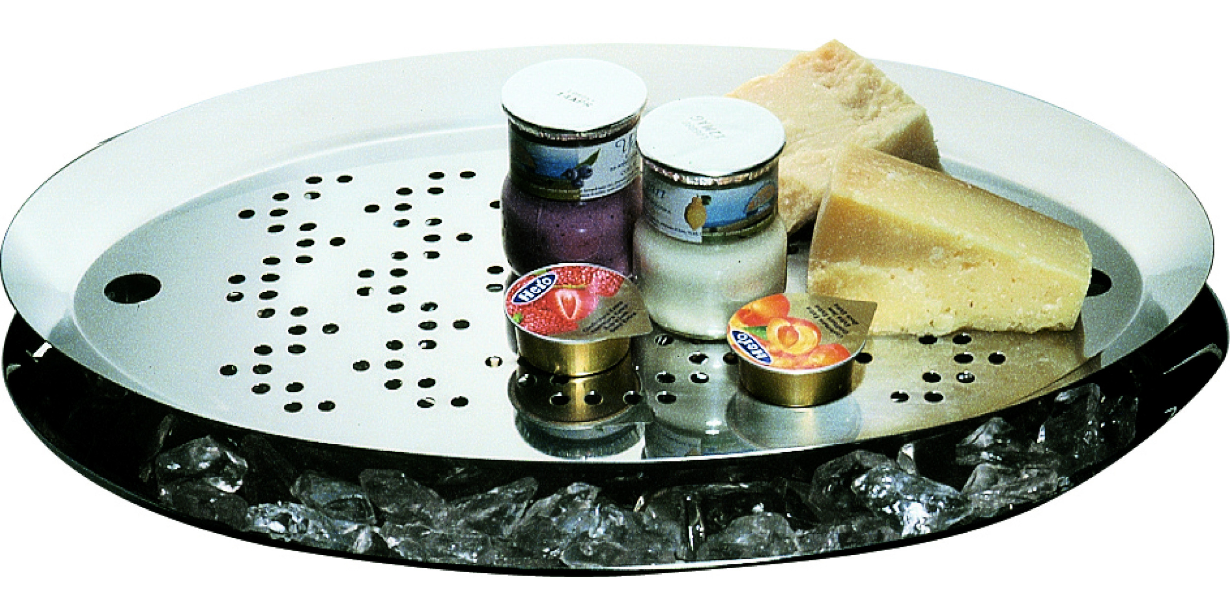 Oval Bowl W/Grill Cm 50 Uno