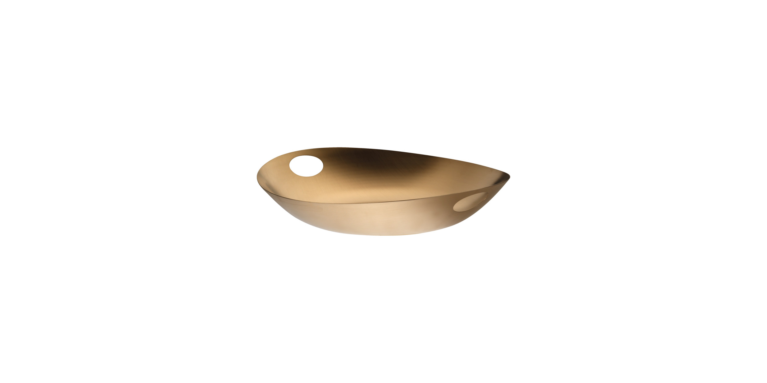 Fretworked Bowl Cm 22 Due Ice Oro