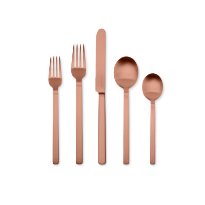 005 - Cutlery set 5pcs Stile Bronzo Ice