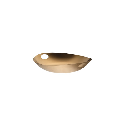 Fretworked Bowl Cm 22 Due Ice Oro