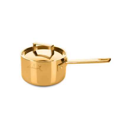 Casserole one handle 'Attiva' gold