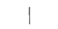 06 - Dessert knife Stile Oro Nero Ice