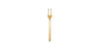 11 - Serving fork Stile Ice Oro