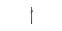 20 - Table fish knife Stile Oro Nero