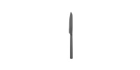 36 - Steak knife Stile Oro Nero Ice