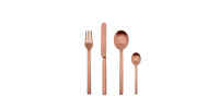 004 - 4 Cutlery set 4pcs Stile Bronzo Ice