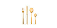 004 - 4 Cutlery set 4pcs Stile Oro