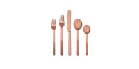 005 - Cutlery set 5pcs Stile Bronzo