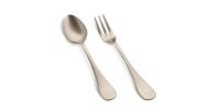 22 Salad serving spoon & 23 Salad serving fork