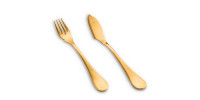 21 Table fish fork & 20 Table fish knife