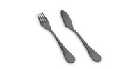 21 Table fish fork & 20 Table fish knife