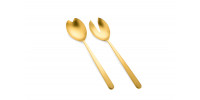 22 Salad Spoon + 23 Salad Fork
