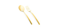 Serving spoon + serving fork