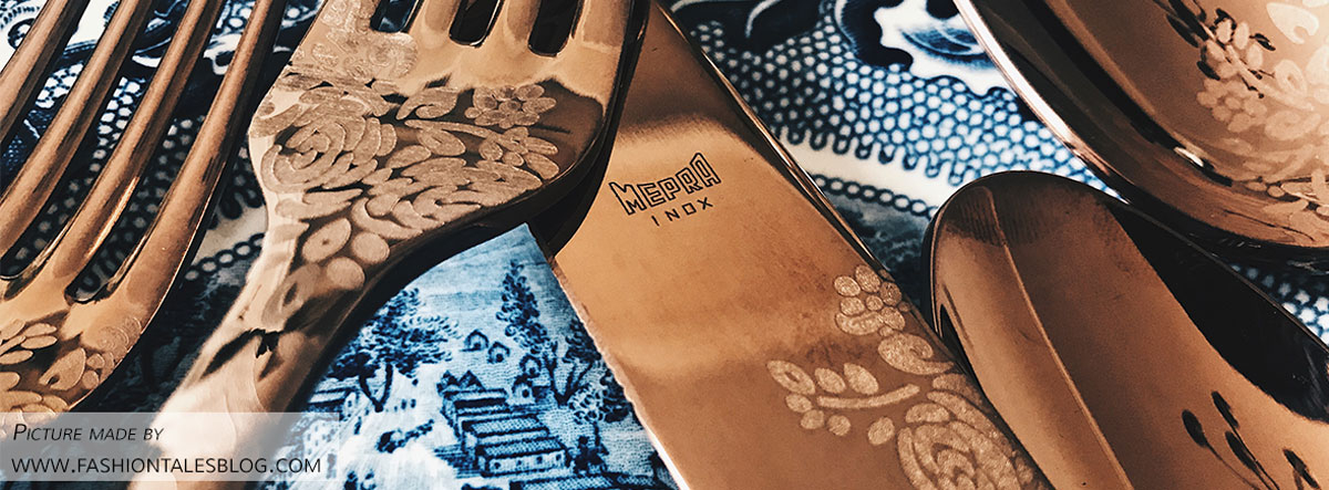 Casablanca Bronzo Flatware by Mepra